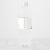 Étiquette Pour Bouteilles D'eau Mariage Skyline Atlanta (Dos)