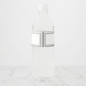 Étiquette Pour Bouteilles D'eau Mariage Verse Bible Catholique Cadre (Dos)