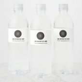 Étiquette Pour Bouteilles D'eau Marque Blanche Chic Professionnel Moderne (Bouteilles)