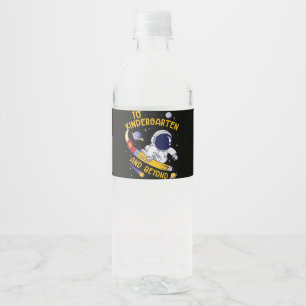 Étiquette Pour Bouteilles D'eau Maternelle et au-delà Astronaute Rentrée scolaire