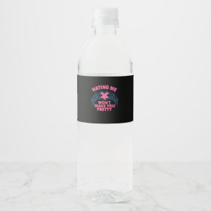 Étiquette Pour Bouteilles D'eau Me haïr ne te fera pas un joli squelette