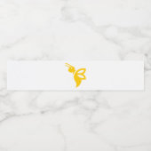 Étiquette Pour Bouteilles D'eau Melissa (Étiquettes simples)