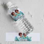 Étiquette Pour Bouteilles D'eau Merci du parti Mermaid