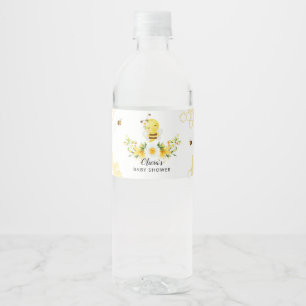 Étiquette Pour Bouteilles D'eau Miel Bee baby shower bouteille d'eau étiquette