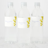 Étiquette Pour Bouteilles D'eau Mimosa (Bouteilles)