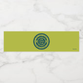 Étiquette Pour Bouteilles D'eau Mister Grinch | Citation de bloc de puit (Étiquettes simples)