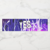 Étiquette Pour Bouteilles D'eau Mon messager Luke chapitre 7 (Étiquettes simples)