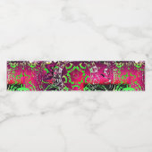 Étiquette Pour Bouteilles D'eau Mon Nom N'Est Pas Donna (Étiquettes simples)