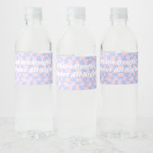 Étiquette Pour Bouteilles D'eau Neon Super Disco (Bouteilles)
