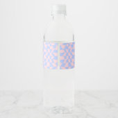 Étiquette Pour Bouteilles D'eau Neon Super Disco (Dos)