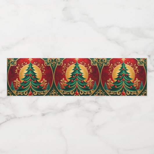 Étiquette Pour Bouteilles D'eau Noël (Étiquettes simples)