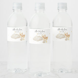 Étiquette Pour Bouteilles D'eau Nous Sommes Au-Dessus Du Baby shower Lune