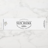 Étiquette Pour Bouteilles D'eau Nouveau cadeau de ménage maison (Étiquettes simples)