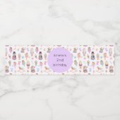 Étiquette Pour Bouteilles D'eau Nutcracker Anniversaire (Étiquettes simples)