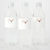 Étiquette Pour Bouteilles D'eau Oh Deer Artistic Style  (Bouteilles)