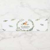 Étiquette Pour Bouteilles D'eau Oh Deer Baby shower (Étiquettes simples)