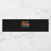 Étiquette Pour Bouteilles D'eau Oh Deer Christmas Too Classic Holiday Style (Étiquettes simples)