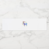 Étiquette Pour Bouteilles D'eau Oh Deer Clean Graphic Style  (Étiquettes simples)