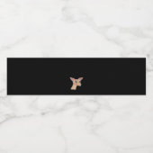 Étiquette Pour Bouteilles D'eau Oh Deer Clean Modern   (Étiquettes simples)