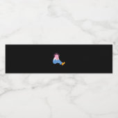 Étiquette Pour Bouteilles D'eau Oh Deer Graphic Artistic Design (Étiquettes simples)