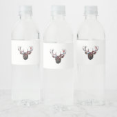 Étiquette Pour Bouteilles D'eau Oh Deer Minimal Style (Bouteilles)