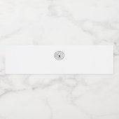 Étiquette Pour Bouteilles D'eau Oh Deer Modern Aesthetic  (Étiquettes simples)