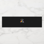 Étiquette Pour Bouteilles D'eau Oh Deer Queer Trendy Aesthetic Design  (Étiquettes simples)