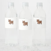 Étiquette Pour Bouteilles D'eau Oh Deer Soft Minimal Design  (Bouteilles)