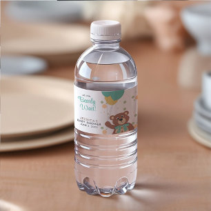 Étiquette Pour Bouteilles D'eau On Peut Attendre Des Faveurs De Baby shower D'Ours