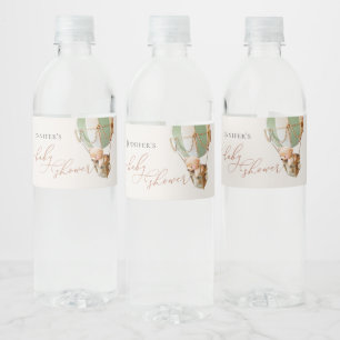 Étiquette Pour Bouteilles D'eau On Peut Attendre ! Étiquette de bouteille d'eau ba