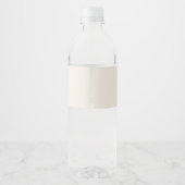 Étiquette Pour Bouteilles D'eau Ours forestier (Dos)