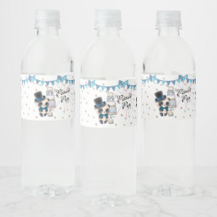 Étiquette Pour Bouteilles D'eau Panda dans le chapeau supérieur Panda Pop Étique