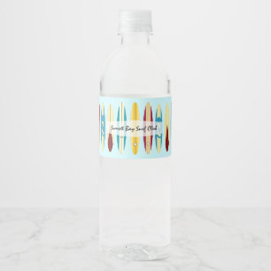 Étiquette Pour Bouteilles D'eau Panneaux vintages