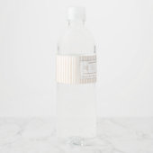 Étiquette Pour Bouteilles D'eau Par-Tee avant le Tee | Golf Enterrement de Vie de  (Dos)
