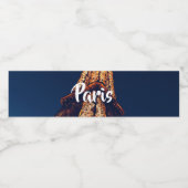 Étiquette Pour Bouteilles D'eau Paris (Étiquettes simples)