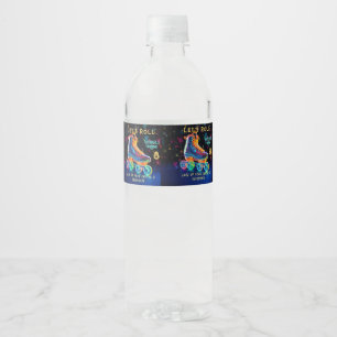 Étiquette Pour Bouteilles D'eau Patinage à rouleaux, 8 ans