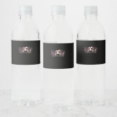 Étiquette Pour Bouteilles D'eau Peekaboo Graphisme Vibes d'automne (Bouteilles)