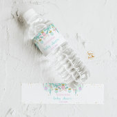 Étiquette Pour Bouteilles D'eau Père Noël Baby Baby shower