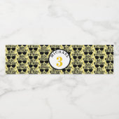 Étiquette Pour Bouteilles D'eau Personnalisé Birthday Boy Hollywood Style (Étiquettes simples)