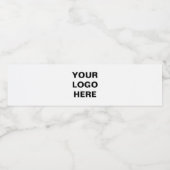 Étiquette Pour Bouteilles D'eau Personnaliser ou Customiser (Étiquettes simples)