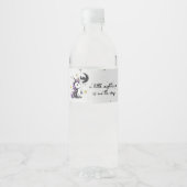 Étiquette Pour Bouteilles D'eau Petit Baby shower Unicorn (Devant)