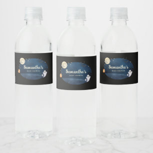 Étiquette Pour Bouteilles D'eau Petite Fête Prénatale Halloween de Little Boo