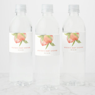 Étiquette Pour Bouteilles D'eau Petite fille de pêche Baby shower Faveurs