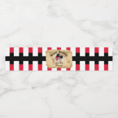 Étiquette Pour Bouteilles D'eau Pirate King, Parti Pirate (Étiquettes simples)