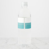 Étiquette Pour Bouteilles D'eau Pirate Thème Anniversaire Fête (Dos)