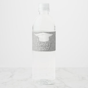 Étiquette Pour Bouteilles D'eau Plafond de diplôme - Classe de 20XX - Parties sci