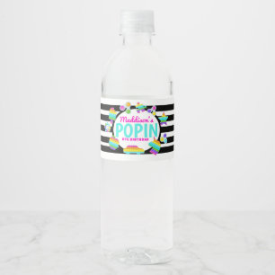 Étiquette Pour Bouteilles D'eau Pop It Anniversaire Étiquette d'eau