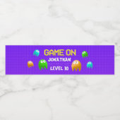 Étiquette Pour Bouteilles D'eau Pour le jeu d'anniversaire (Étiquettes simples)