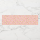 Étiquette Pour Bouteilles D'eau Princess Bee Series Design #5 (Étiquettes simples)