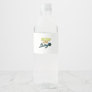 Étiquette Pour Bouteilles D'eau Profitez de la vie
